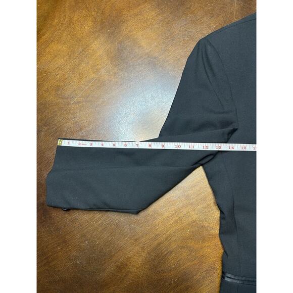 VTG Designer Christian Dior Monsieur Paris New York Suit Jacket Tuxedo Sz Medium - Picture 11 of 15